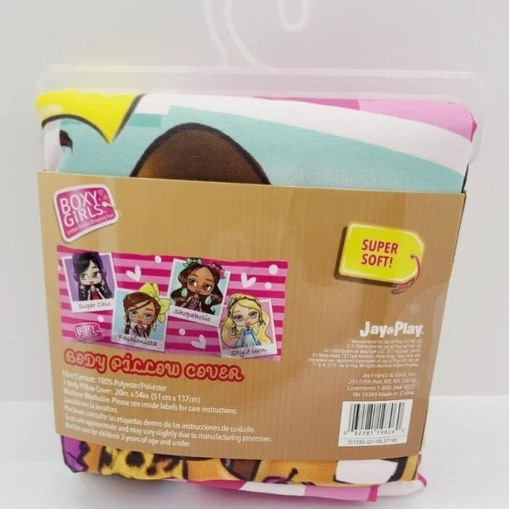 Boxy Girls Body Pillow Case‎ Supersoft 20
